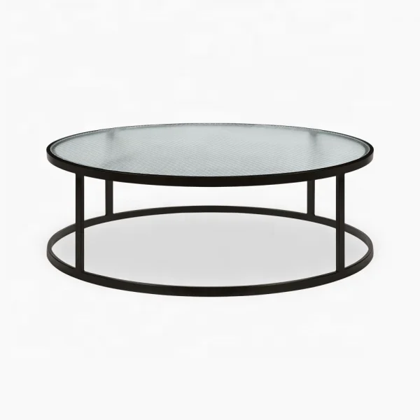 Round  Glass Coffee Table