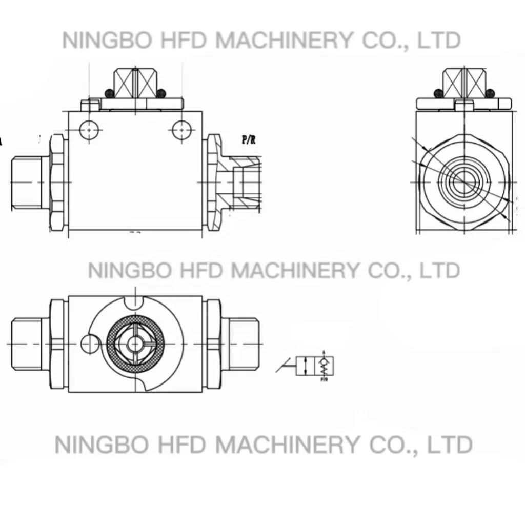 high pressure hydraulic vale GD077 End Stroker Limiter For agricultural machine
