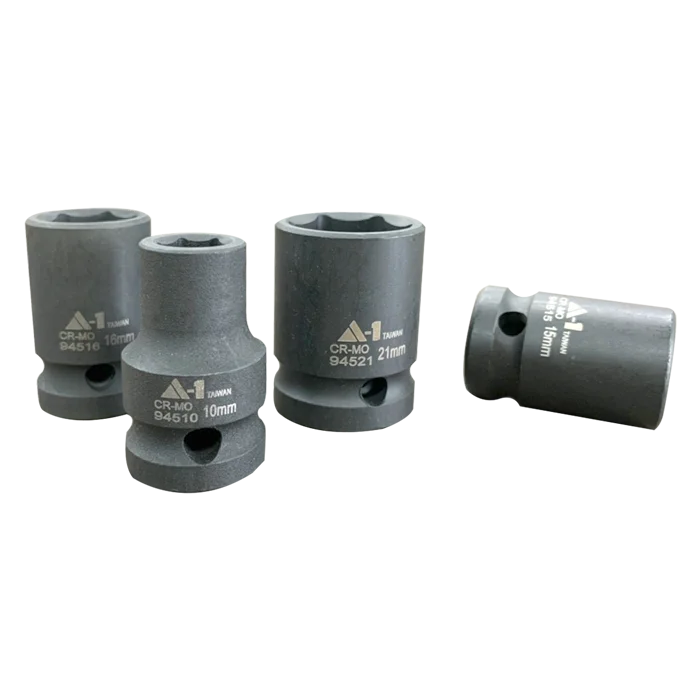 A-1 профессиональный ручной инструмент 15 шт. 1/2 Inch Impact Набор торцевых головок с металлической коробке