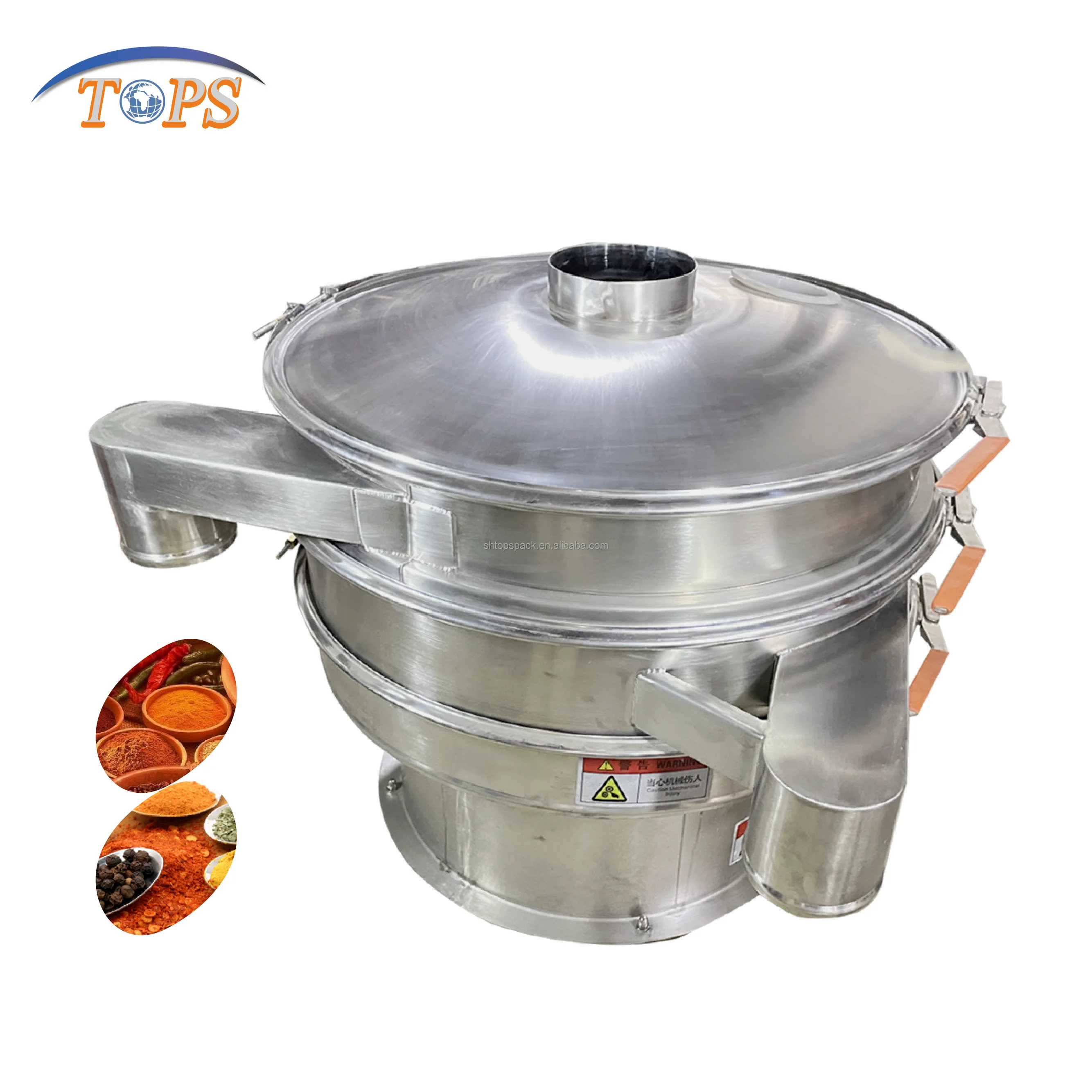 CE Certificate 1200mm Sieve Machine Spice Salt Chili Gold Sieving Machine