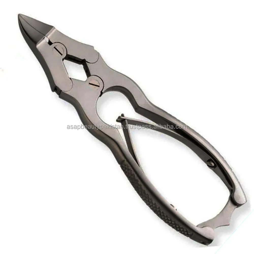 ASAP Sustainable Stainless Steel Laser Nail Clipper Hand Toe Nail Cutter Opener Keyring Ring Holder Trimmer 15cm 16 cm 16.5cm