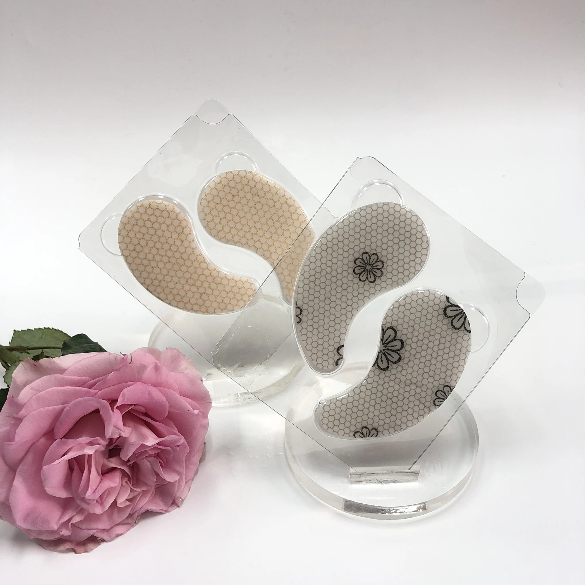 Crystal Beauty Retinol Bio Gel Under Peptide Eye Lift Care Patches Logo Private Label Golden Silicon Hyaluronic Acid Serum 6g