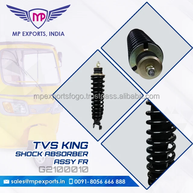High Quality Indian Shock Absorber Assy Front TVS King Spare Parts for Motorized Tricycles