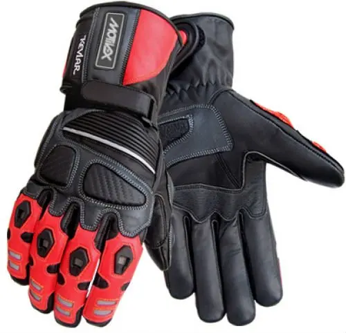 Motorbike Racing Gloves Biker Motorcycle Guantes De Moto Leather Glove Hand Protection Motorrad Motocross Road Race Gloves