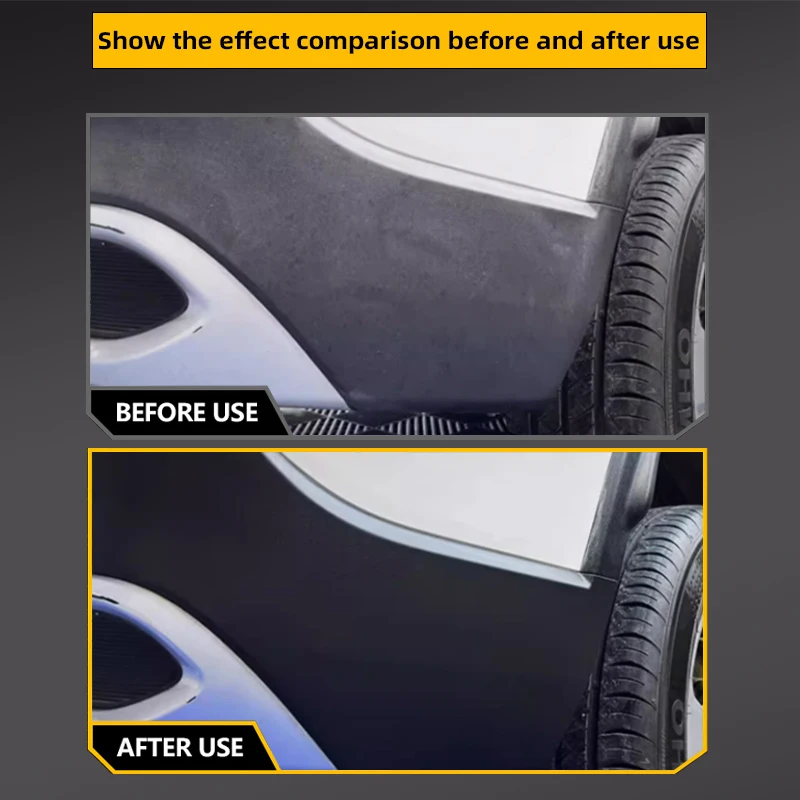 KD-044 KEEDIN Car Plastic Parts Crystal Coating Black Plastic Restorer Auto Cleaner Refurbish Rubber Agent