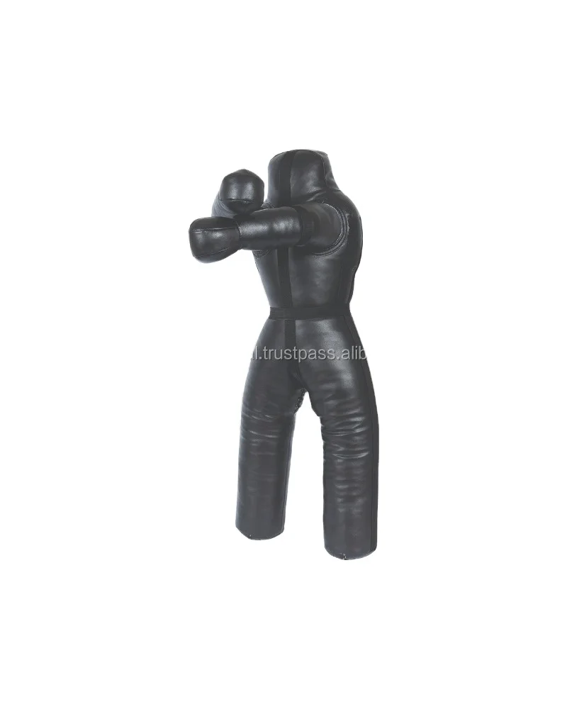 Dummy Real Man Face BJJ MMA Boxing Training Vinyl leather Throwing dummies unfilled Punching Bag Customized