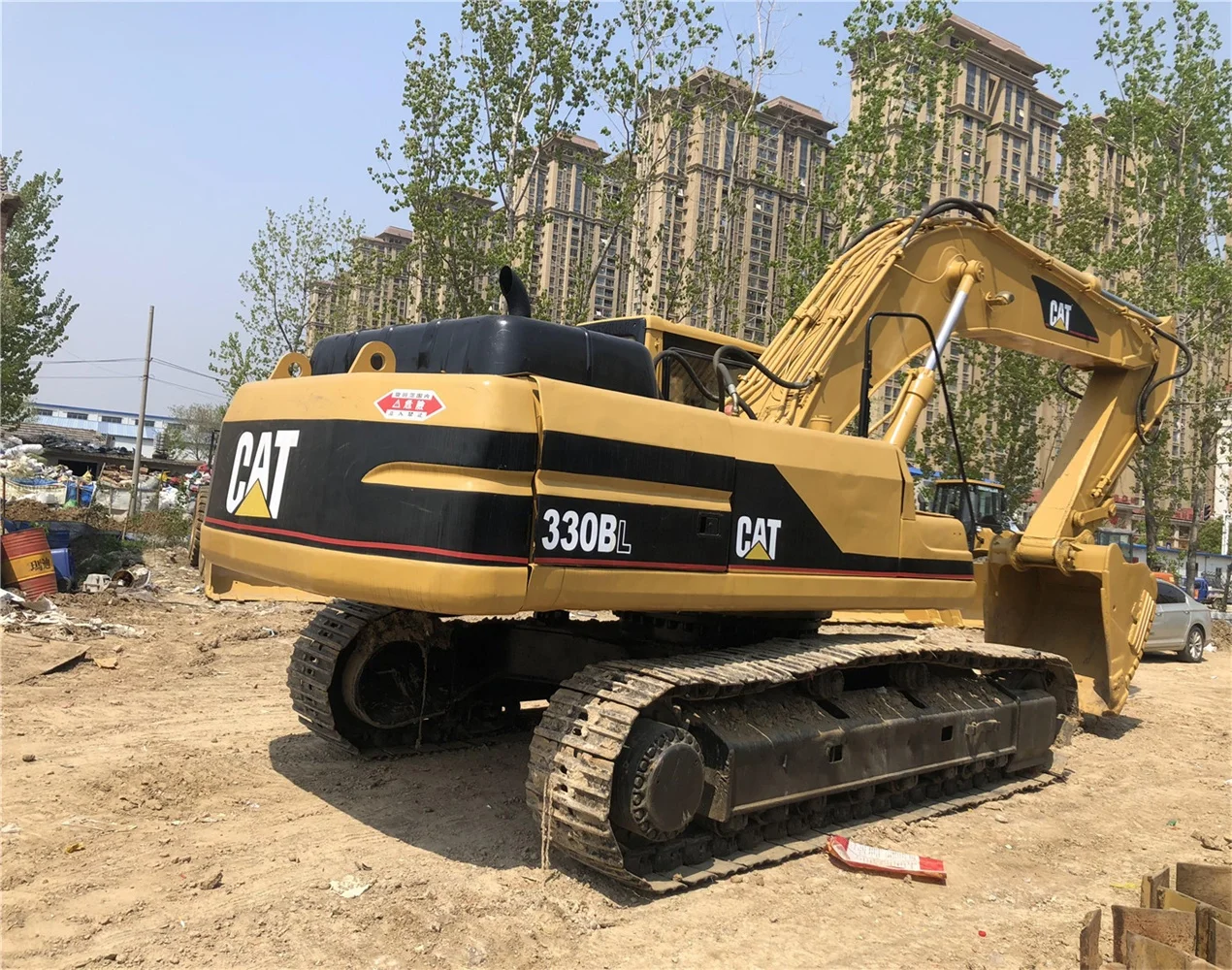 CAT digger caterpillar 330bl 330cl hydraulic crawler excavator used 30t cat excavator for construction