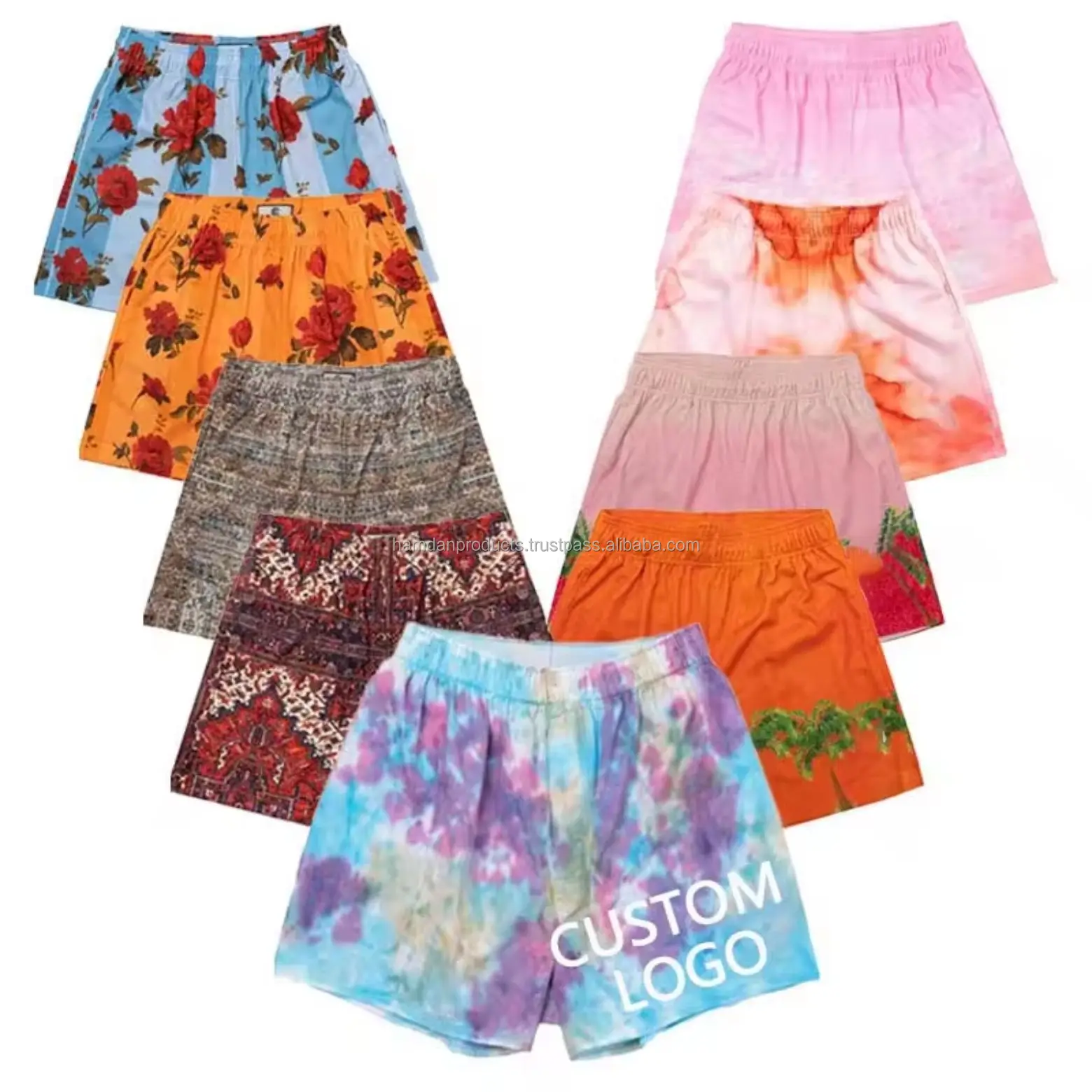 OEM High Quality Private Labels Custom Logo Summer Polyester Workout Running Basketball Men 5 Inch Inseam Custom Mesh Shorts