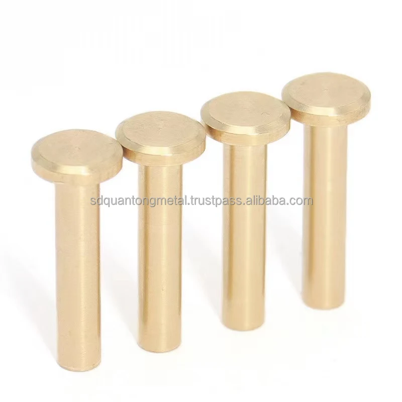 8mm Brass Cross Flat Head Wood Screw Copper Chipboard Nails copper nails for sale