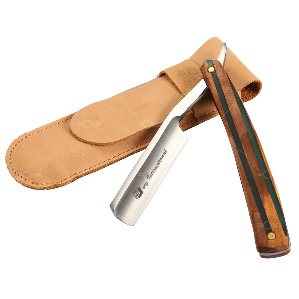 High quality Wooden Handle straight Razor Replaceable Blade Shaving Razor Whole sale Price Top Quality Razor Shaivng