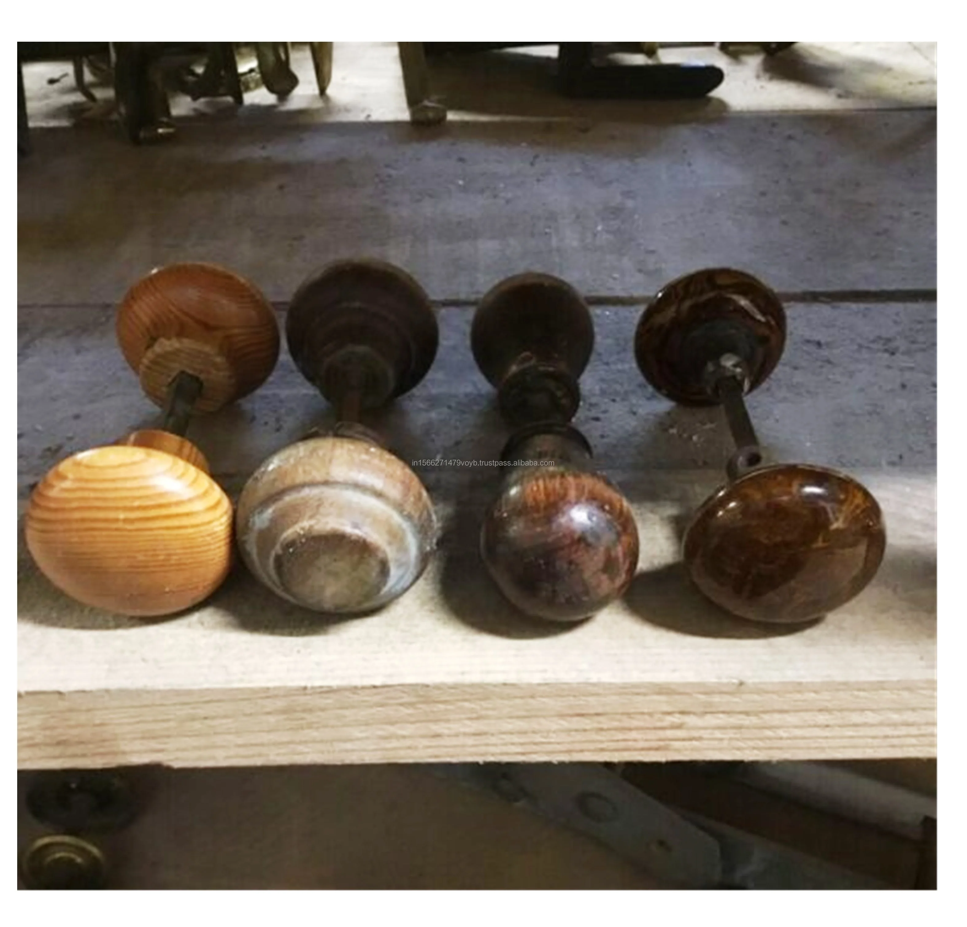 Ivory Color Door Knobs & Handles Bombay Duck Luxury Wood Resin Metal Door Cabinet Knob Handle Made In India