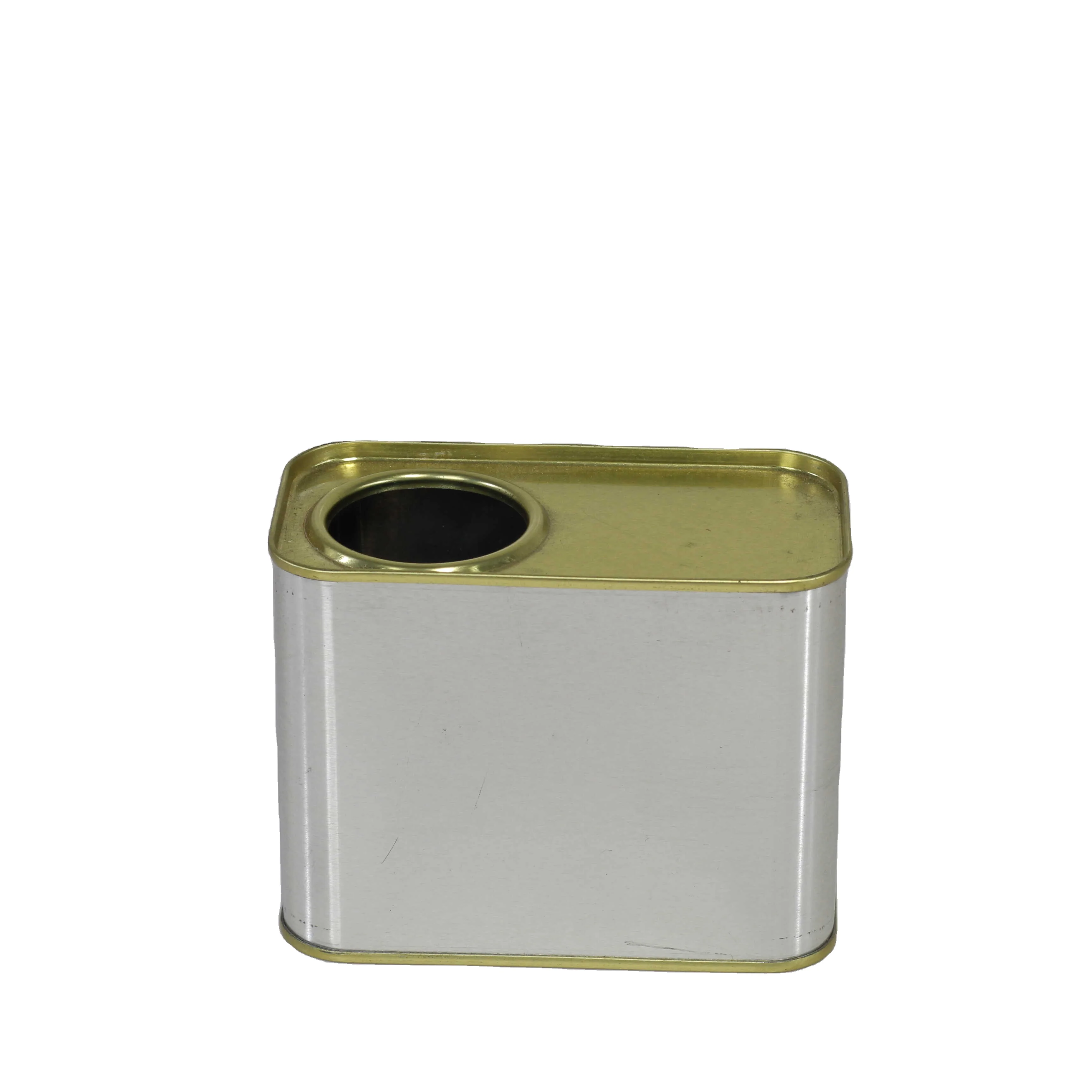 
Gold tin tin box packaging 150oz or more tin container with lid various kinds 