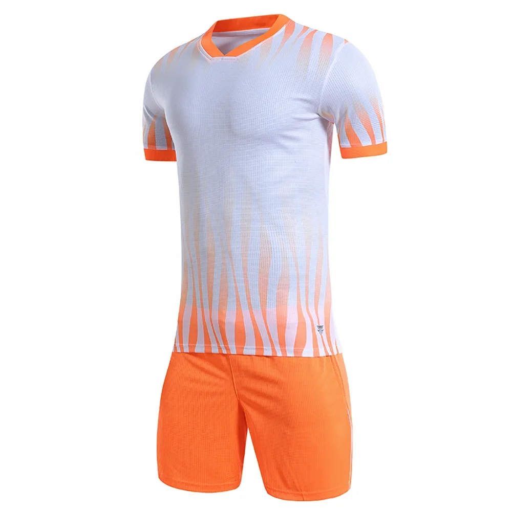 Soccer Uniform With Set Sublimation Sportswear Wholesale Custom Soccer Jersey For Men Football Shirt Suit Jersey Soccer Wear