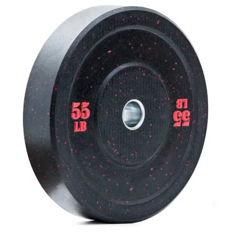 Fitness competition bumper plates Weight lifting Barbell Color Rubber Bumper Plate