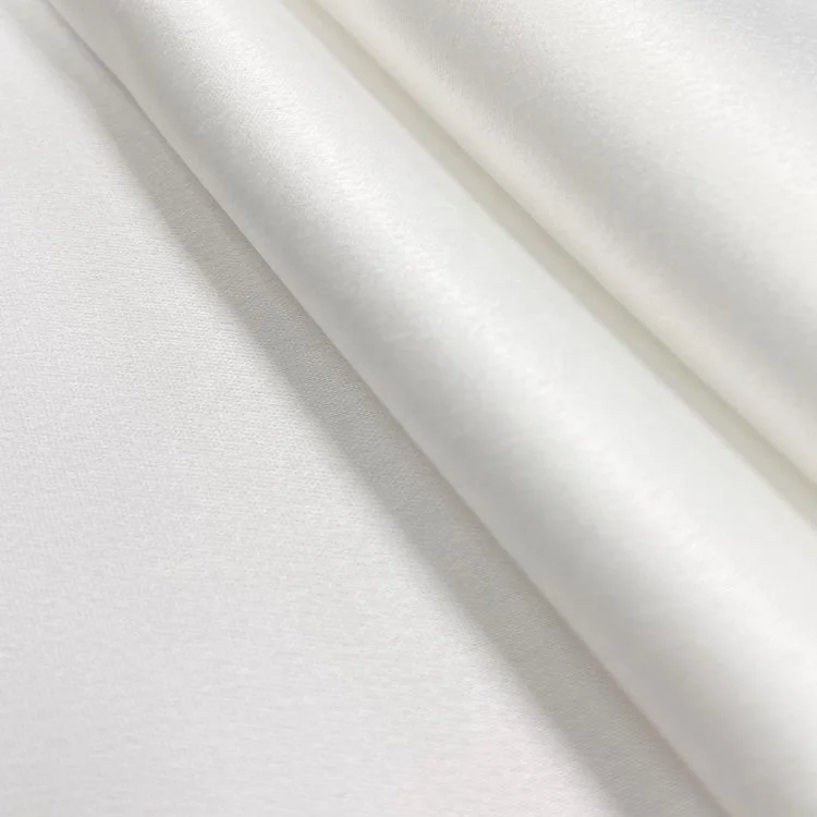 LCDS018R 100% Polyester Eco-Friendly Recycled Satin Bridal Fabric