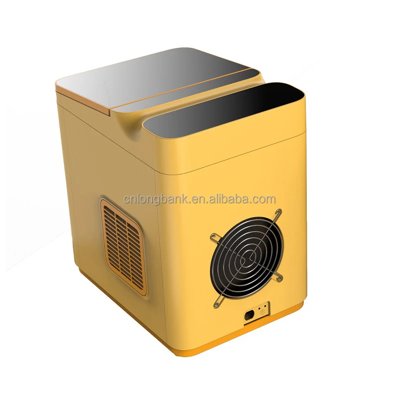 Прямая продажа с завода, НОВЕЙШАЯ портативная Бытовая льдогенератор с сенсорным экраном, 26 фунтов в день, гарантия 1 год