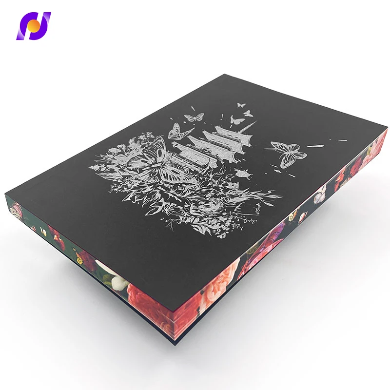 Wholesale factory high quality book printing service hardback book printing hardcover books with sprayed edges