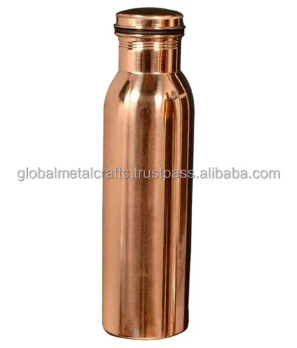 100% Pure Copper Water Bottle 1000 ML, Ayurveda herbal copper water bottle with health benefit,