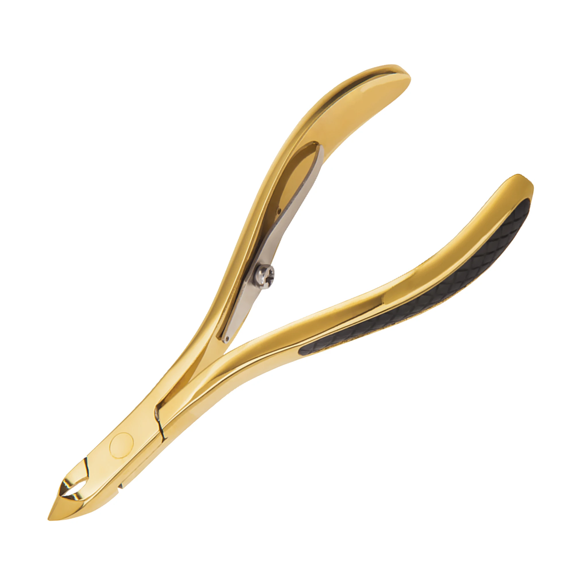 Nail Cutting Clipper Pedicure Manicure Cutter Clip Kit Hot Gold Color Locking Nail Cutter Nipper Set