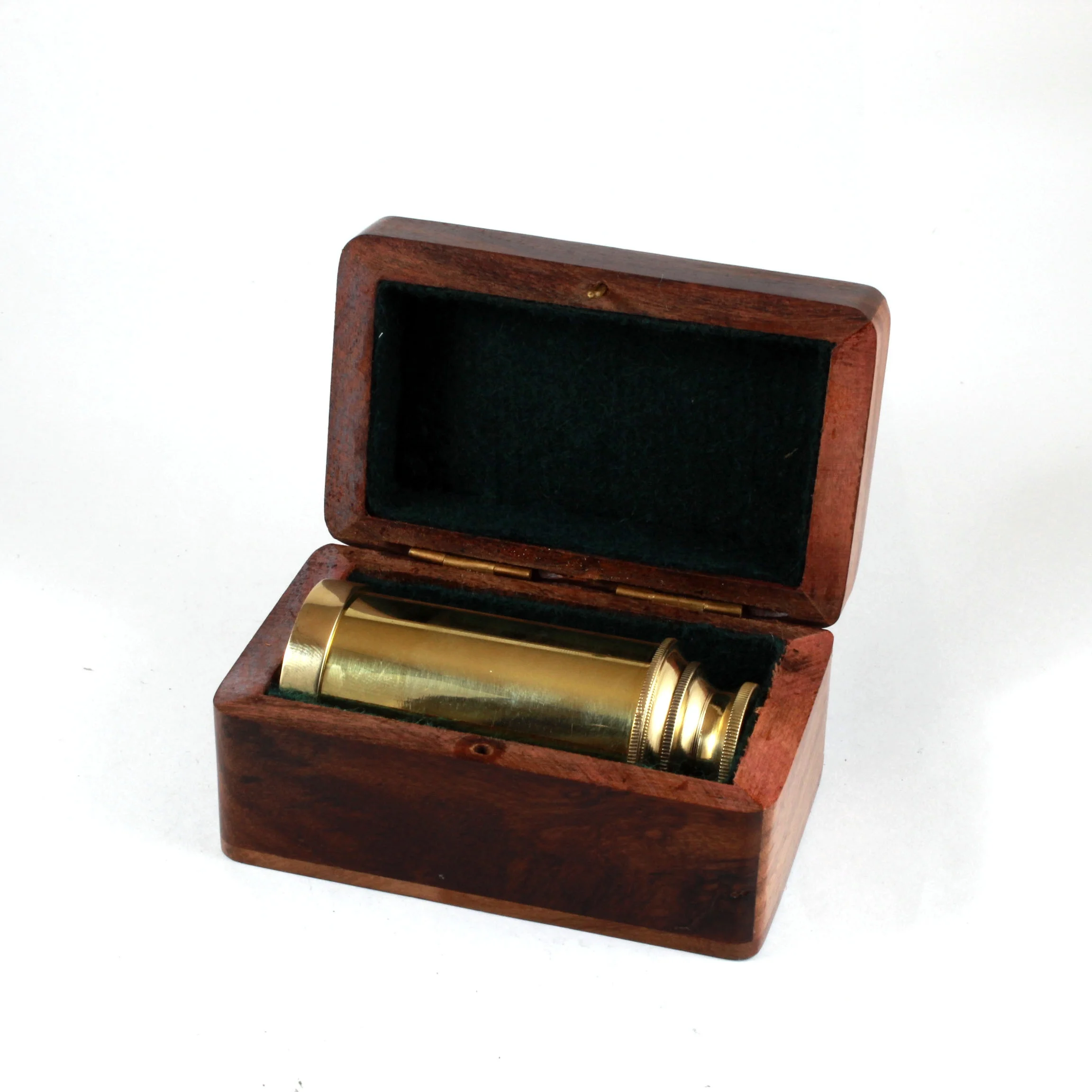 Wooden Tripod Monocular Design Brass Telescope With Stand Trendy Handheld Nautical Solid Metal Night Vision Microscope