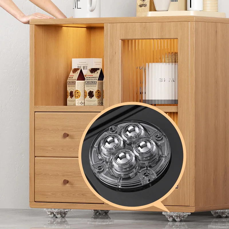DIY Self Adhesive Mini Caster Wheels Quiet swivel Rotation Universal Bearing Ball Transfer Drilling Sticky Pulley for Furniture