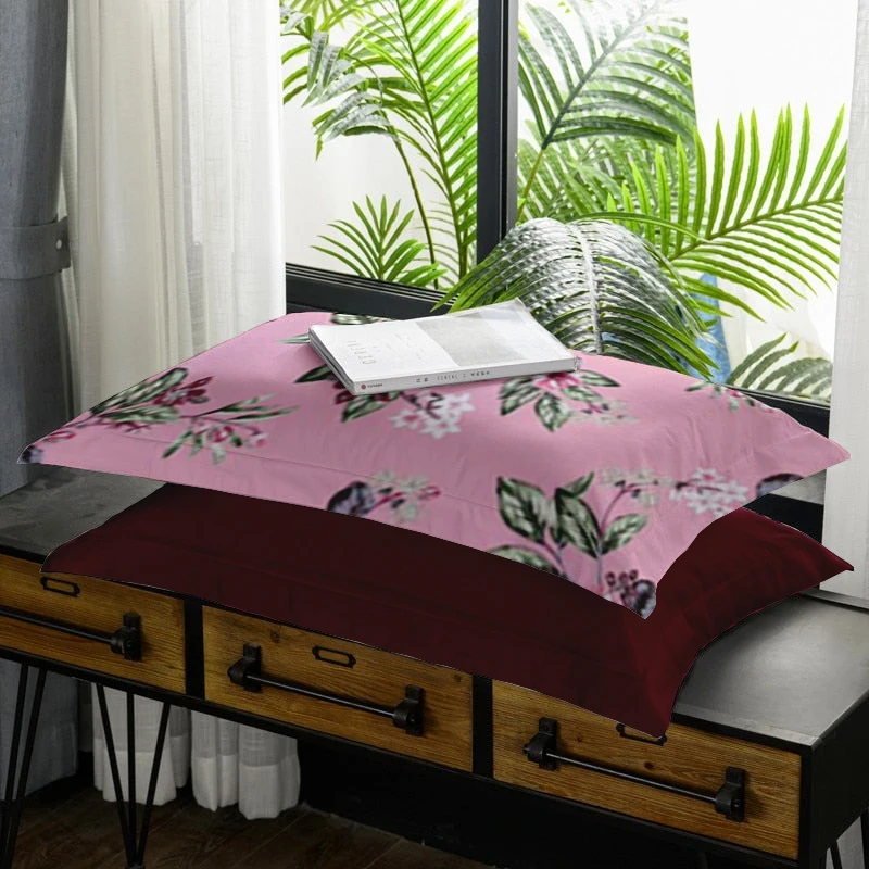 6 PCS Bedsheet Set  Modern luxury Printed Bedsheets with 1 Flat & 1 Fitted Sheet with 4 Pillow case king size Sheet set printed