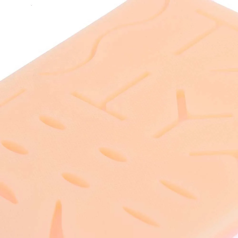 Suturing Training Pad For Doctor Nurse Student Practice Model Wound Silicone Suture Pad Human Traumatic Skin Model