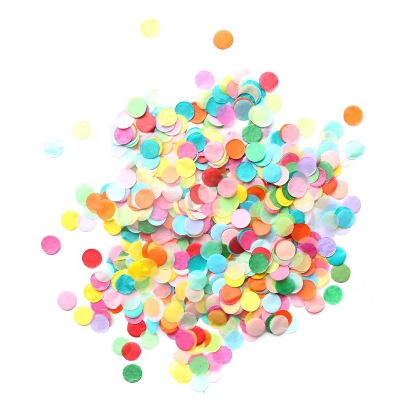 MultiColor Paper Confetti Festivals and Birthday Party Decoration Assorted Color S00014