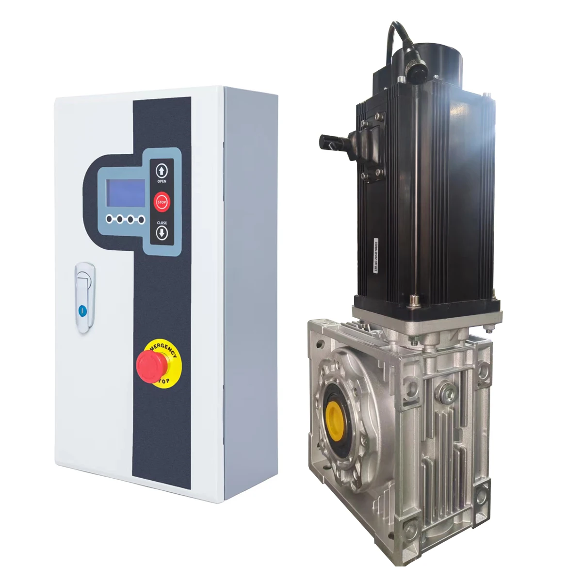 220V/380V Flexible High-Speed Door AC Servo Motor A1 3800W with Temperature Sensor Easy Setting Control System