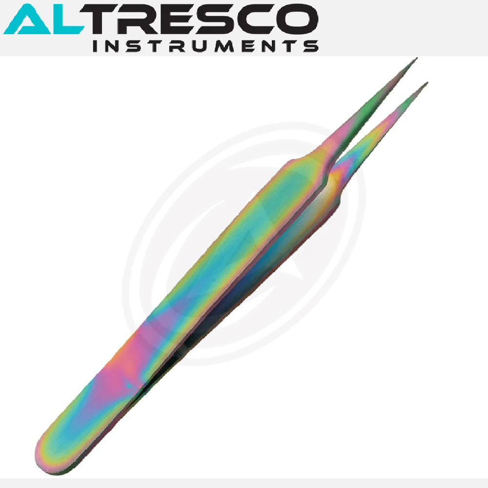 Eyelash Tweezers Stainless Steel (Pointed Tip)