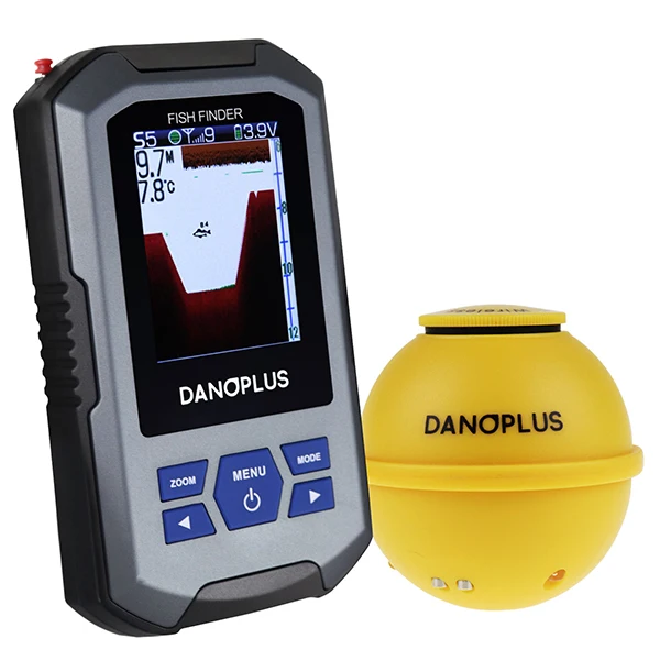 Рыболокатор беспроводной гидролокатор датчик 45 метров (147 футов)/0 7 (2 фута) Глубина ЖК-дисплей 200 м диапазон для моря льда