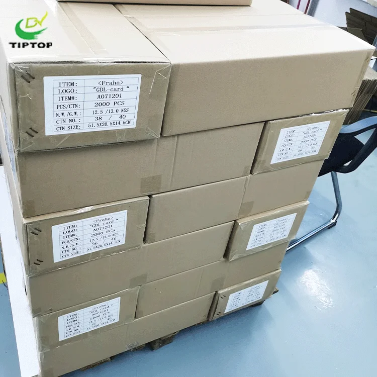 Tiptop High Quality 200mm *300mm Inkjet / Laser Non- laminating Printable PVC Sheet