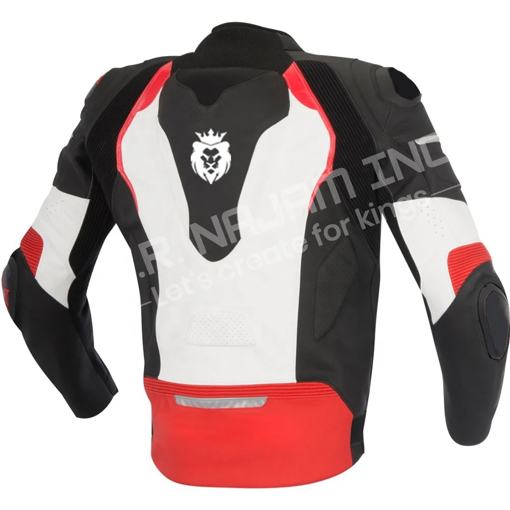 Новейшая стильная мотоциклетная куртка/мотоциклетная кожаная гоночная куртка на заказ Байкерская