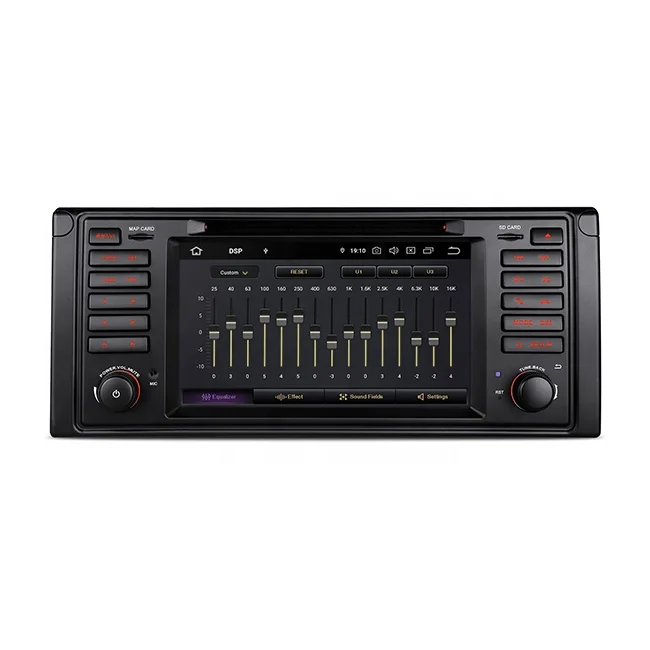 7 inch Snapdragon AI Android 12 Octa Core Car DVD Navigation Stereo with Built-in Carplay Android Auto DSP 4G LTE for BMW E39