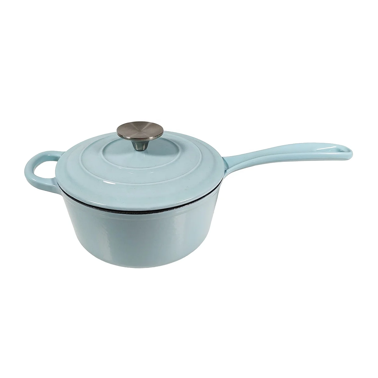 Multi-Functional Non-Stick Frying Pan Milk Pot Enameled Cast Iron Saucepan With Lid