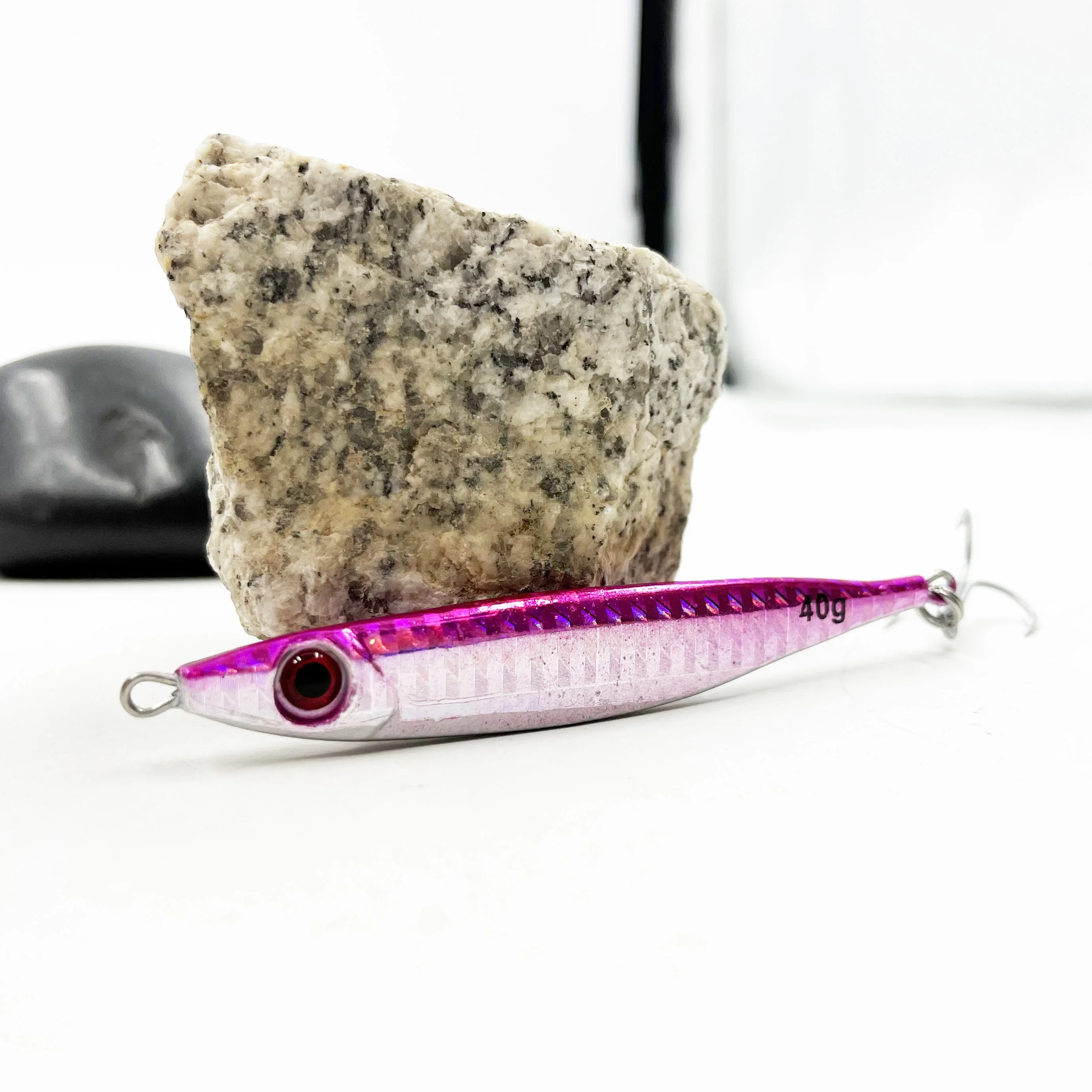 Alpha Customized Sinking Metal Fishing Jig Lures Speed Vertical Boat Trolling Lead Jig Lure Baits