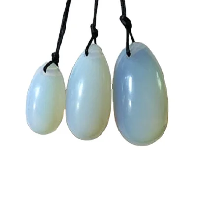 WHOLESALE NATURAL CRYSTAL  OPALITE YONI EGG : GEMSTONE NATURAL  YONI EGG