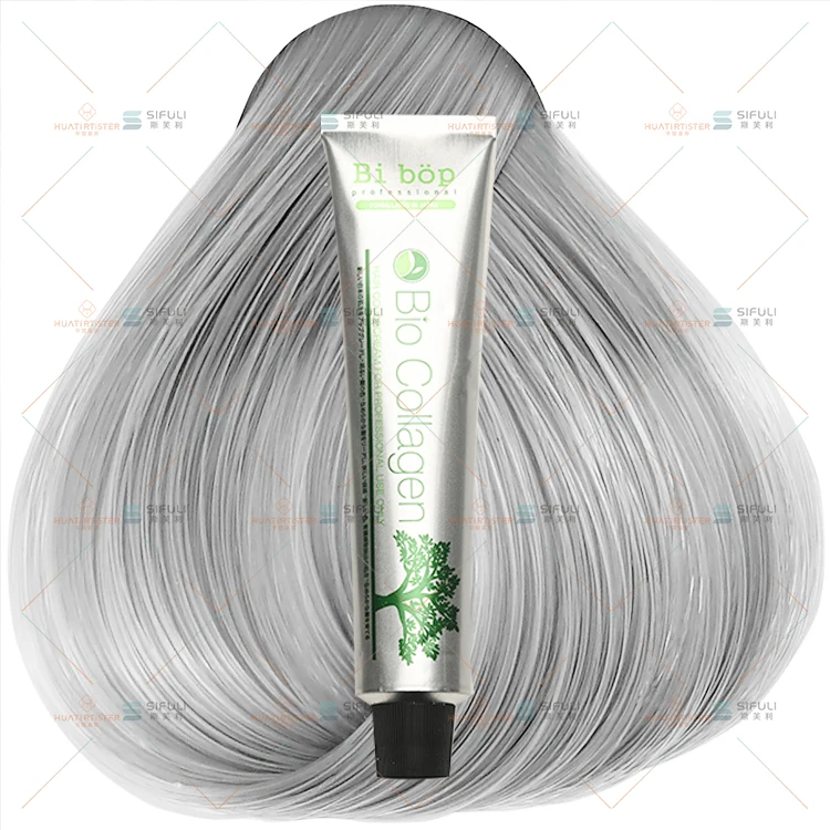 Huati Sifuli bibop 100ml Hair blue blond Dye purple pink silver red color cream Professional Salon Use Permanent no Ammonia