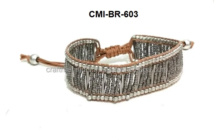 Indian Multi Color Beaded (Seed Bead) Bracelets For Women and Girls