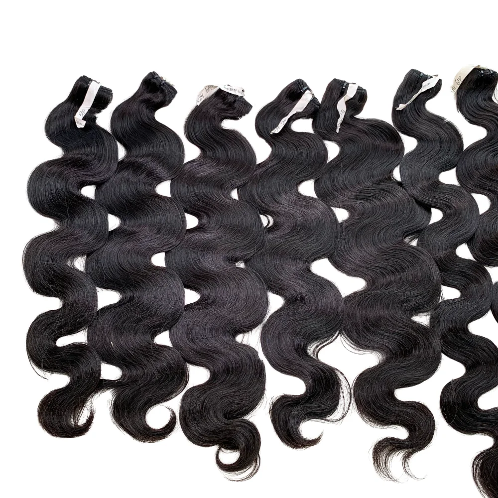 Hot Selling Long Curly Body Wave Drawstring Ponytail Human Hair Extensions Virgin Unprocessed Natural Human Hair