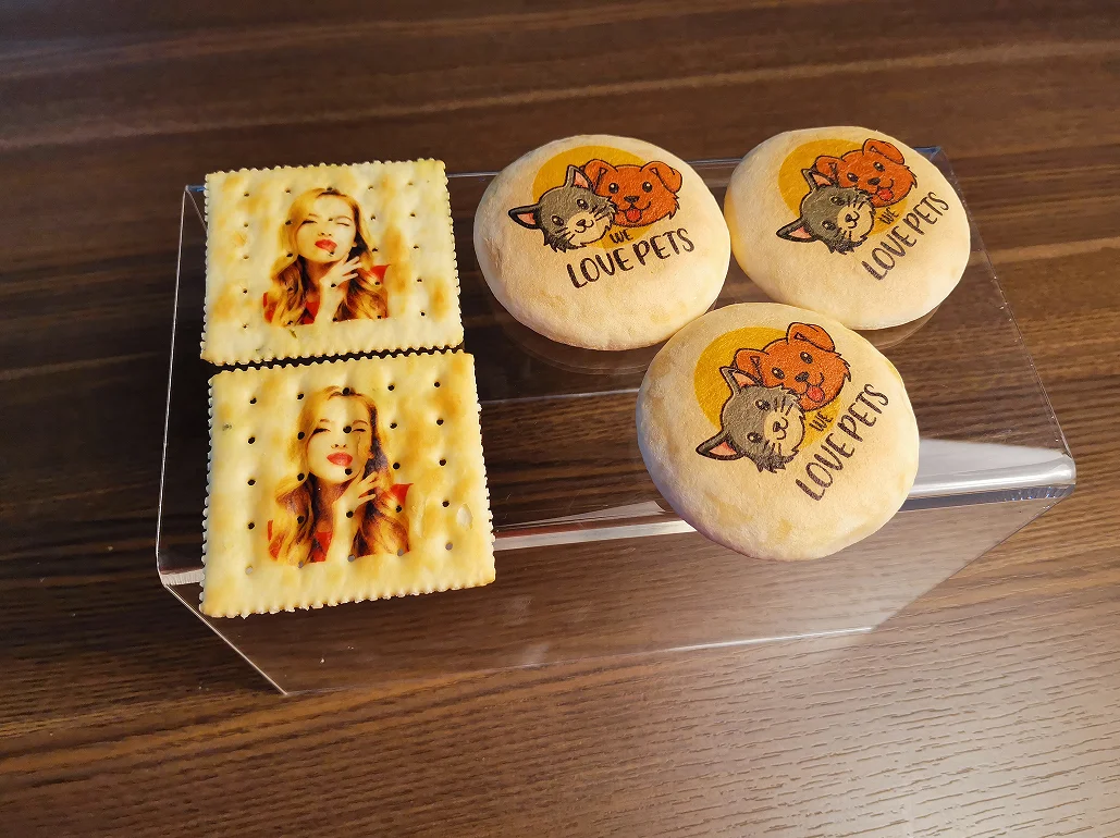 Hot Sale 100ml 6 Colors Food Printer Ink Edible Ink for Rice Paper Cake Cookie Printing