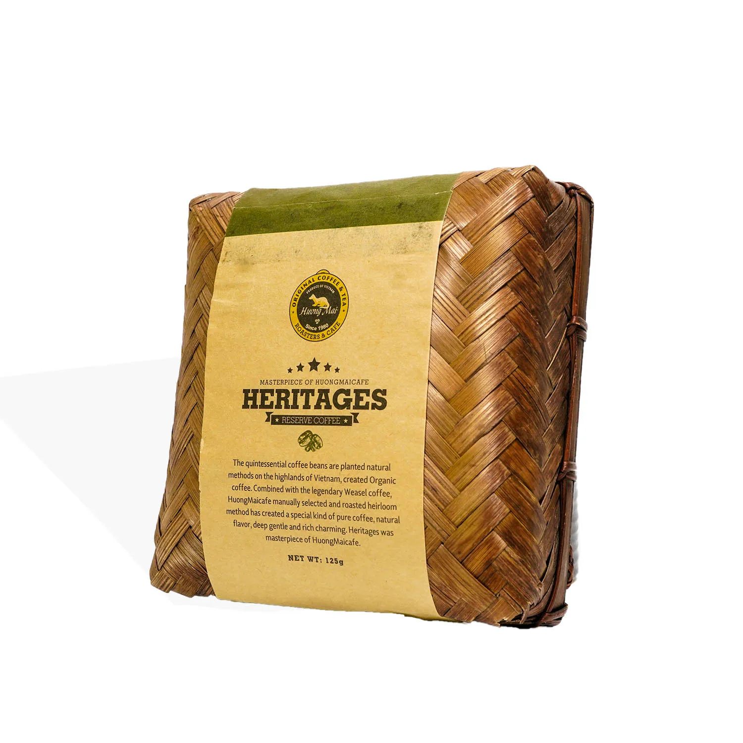 HERITAGE COFFEE BAMBOO BOX