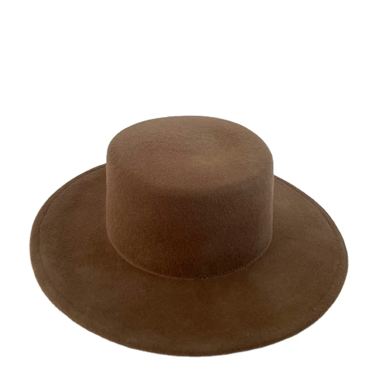  Ruediger модная женская шляпа с широкими полями из 100% шерсти официальная шляпа-федора