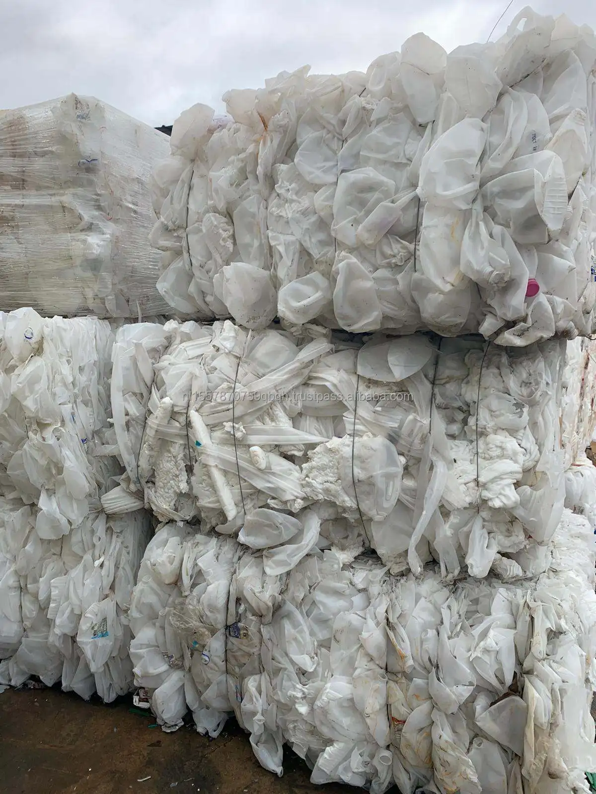 HDPE Scrap Quality HDPE Milk Jug Bottle Scrap in Bales White Clean Clear White HDPE Bottle Scrap