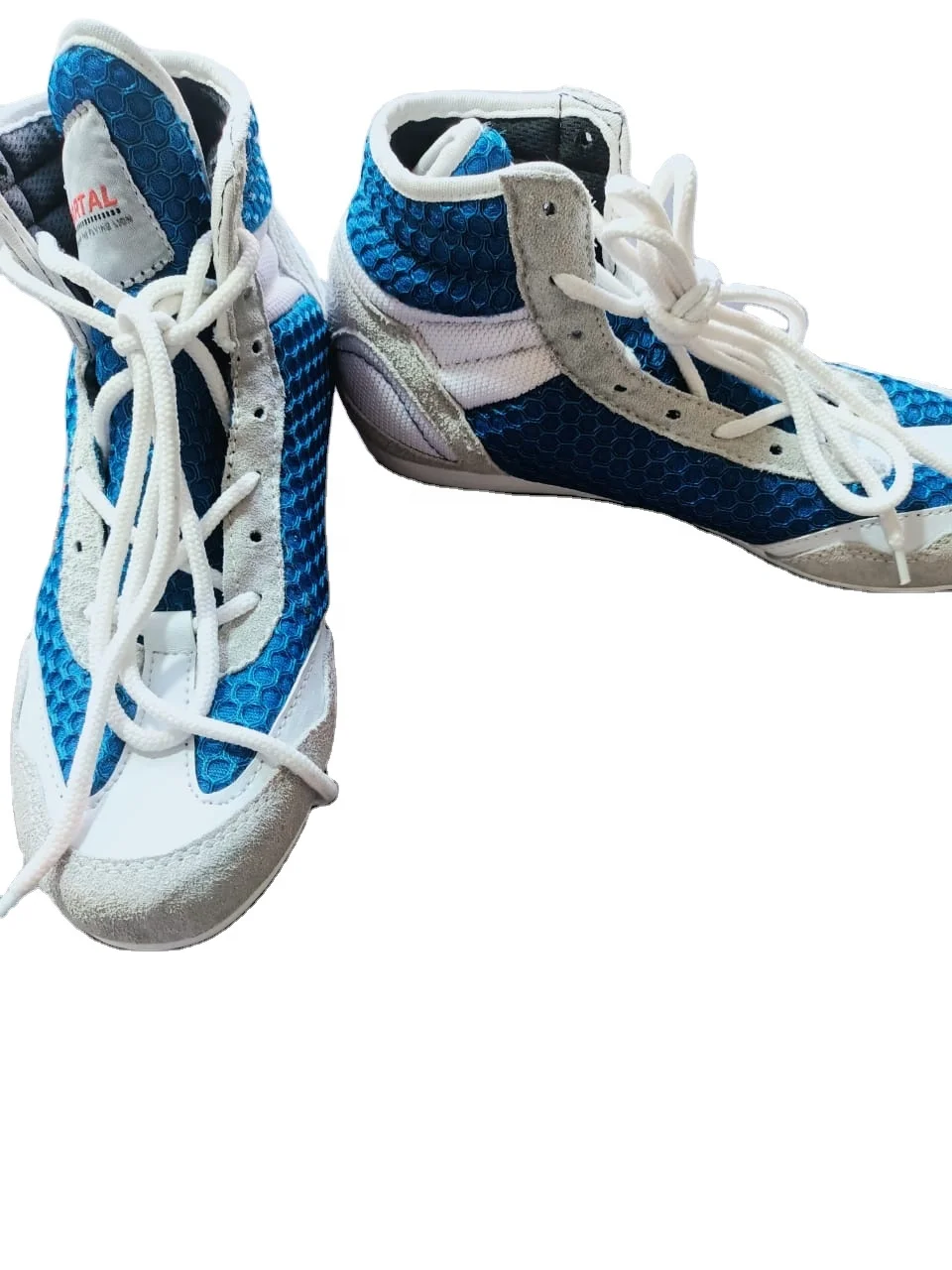 New Design Hot Sale Wholesale Original Suede Leather Breathable and Comfortable Rubber Soul Long Tale Professional Boxing Shoes