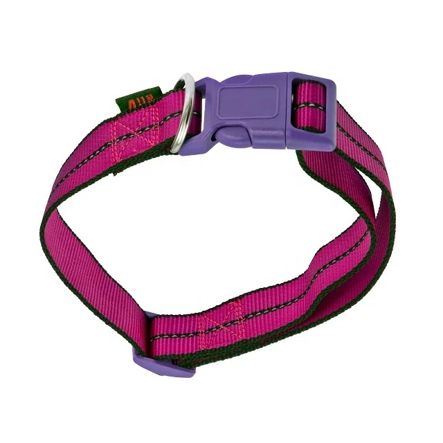 Высокая видимость в ночное время безопасность плотность Лямки нейлон Pet Светоотражающий ошейник для