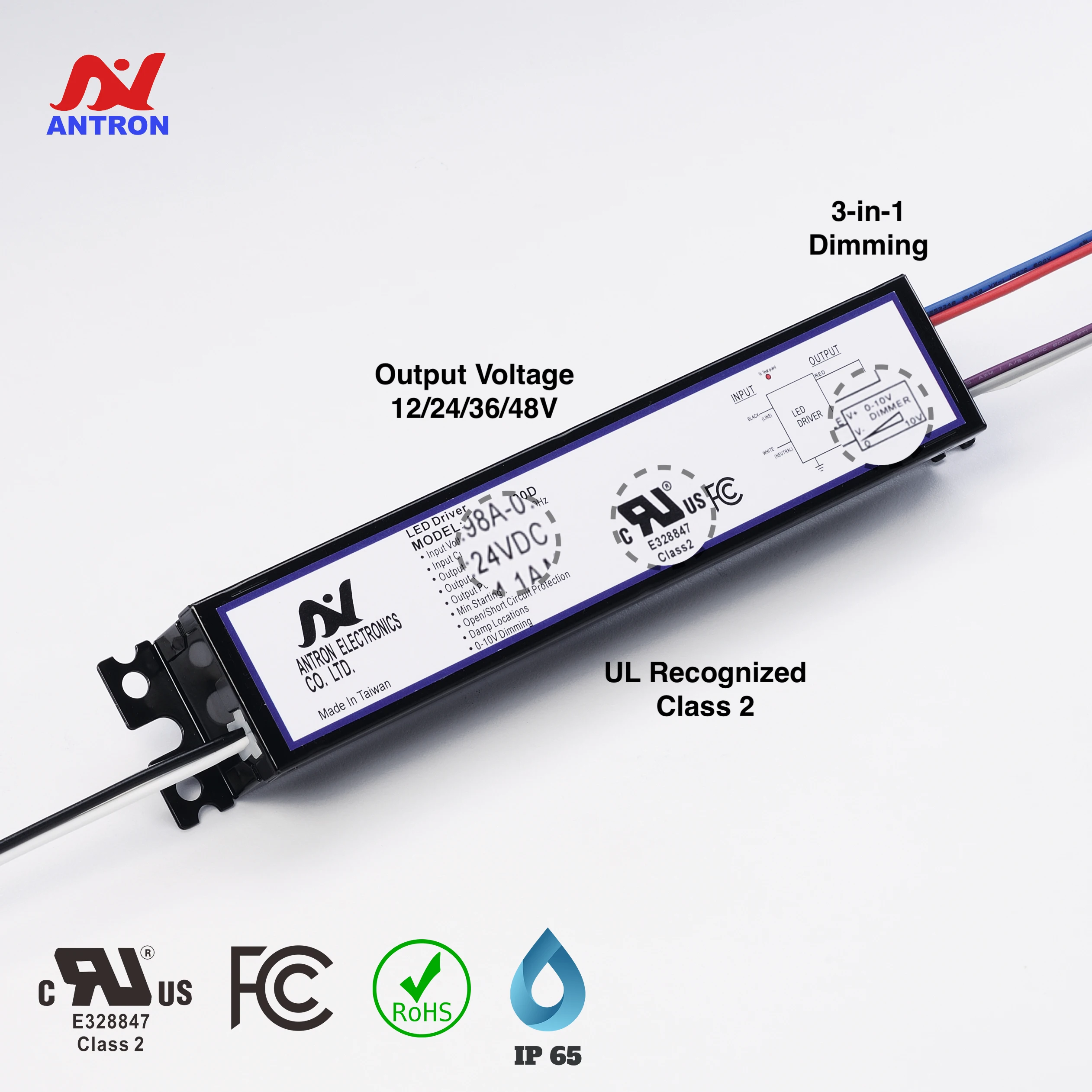 Constant Voltage Driver 100W Dimerizavel Tenso Constante