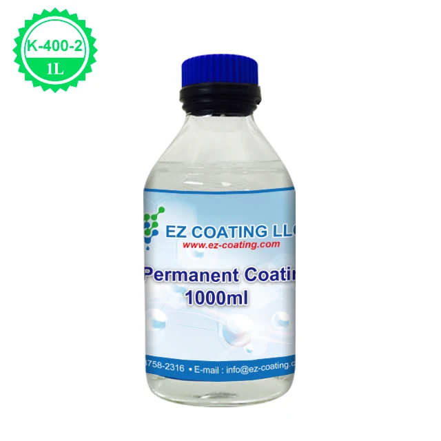 K-400-2 10H Nano Ceramic Car Body Coating Super Hydrophobic Hardness & No Water Spots Permanent Effect Paint Care