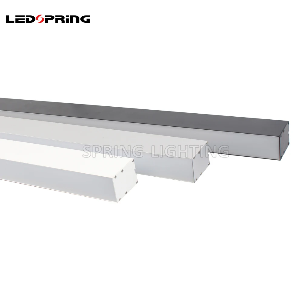Seamless linkable LED Linear light 40w 50w 60w 2ft 3ft 4ft 1200mm linear office lighting led lamp