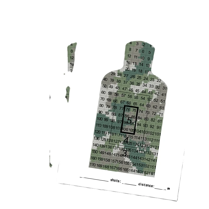 Top Quality Custom Size Target Paper Shooting Paper Accessories Targets Paper